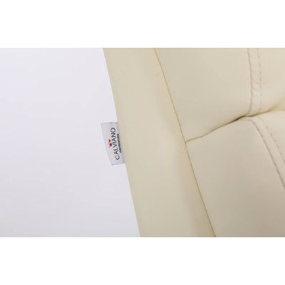 Кресло вибромассажное CALVIANO, модель 2164, бежевая экокожа