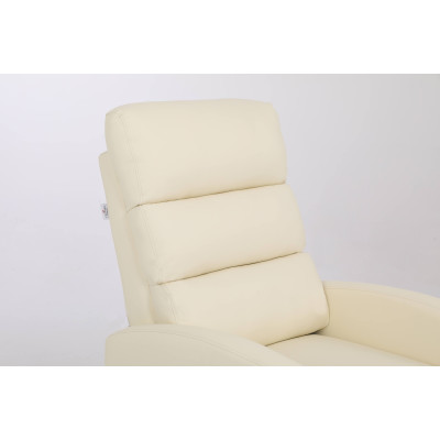 Кресло вибромассажное CALVIANO, модель 2164, бежевая экокожа