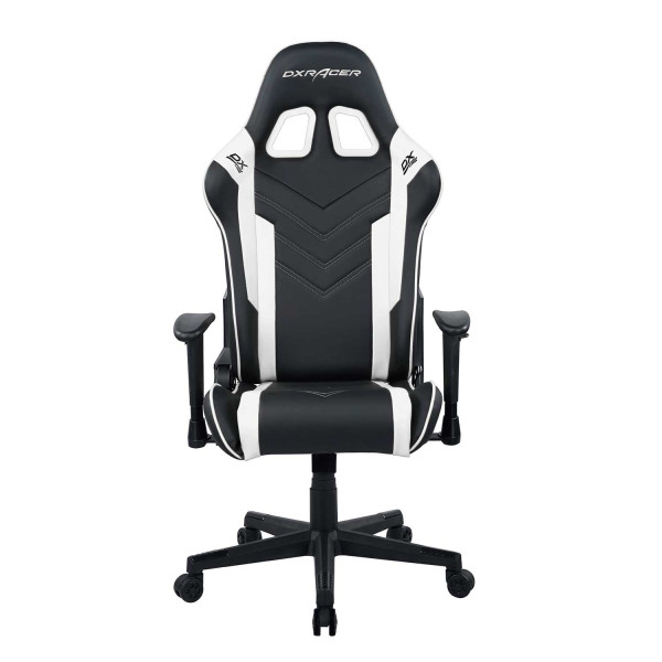 Кресло игровое Dxracer Prince series OH/P132/NW черное с белым