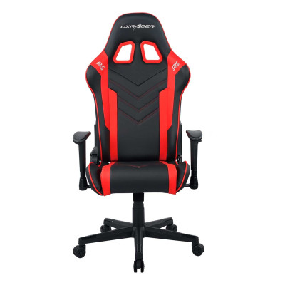 Кресло игровое Dxracer Prince series OH/P132/NR черное с красным