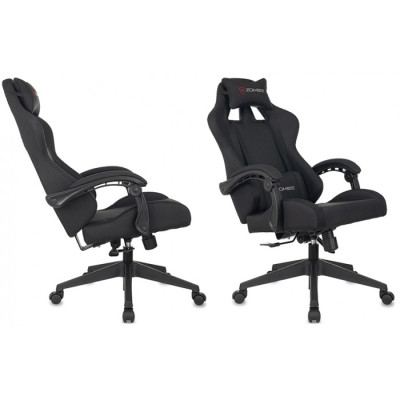 Кресло игровое Zombie Predator черный Neo Black