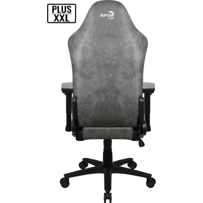 Кресло игровое Aerocool Crown AeroSuede Stone Grey