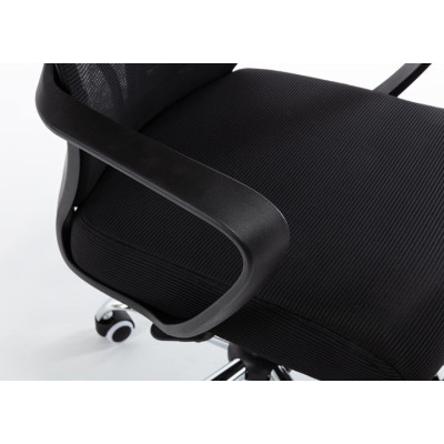 Кресло SitUp ROLF Chrome (сетка Black/Black)