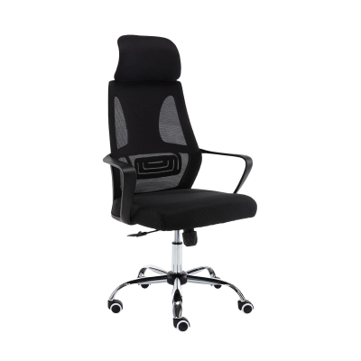 Кресло SitUp ROLF Chrome (сетка Black/Black)