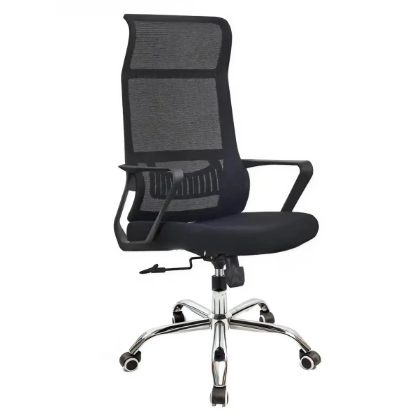 Кресло SitUp JET Chrome (сетка Black/Black)