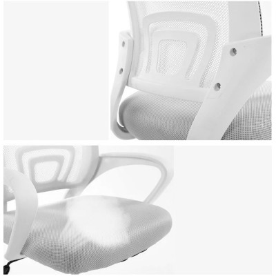 Кресло SitUp MIX 696 White Chrome (сетка Grey/Grey)