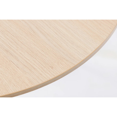 Стол обеденный Modern Lite дуб Нагано, black 800х750 мм