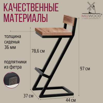 Стул ОБЕРГ барный