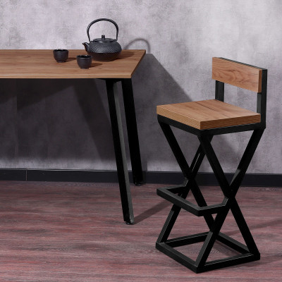 Стул ВЕНА со спинкой полубарный