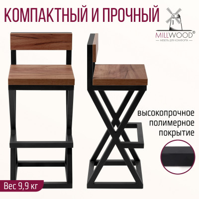 Стул ВЕНА со спинкой полубарный