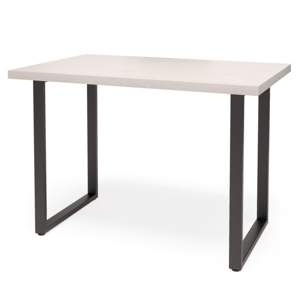 Стол НИЦЦА с толщиной столешницы 36 мм дуб белый крафт