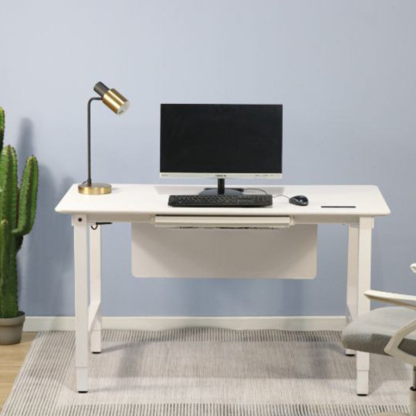 Каркас стола с электроприводом двухмоторный 2-х ступенчатый Waltz F4-IHG-WH (Fit Focus Quatro), 700-1180 мм, белый