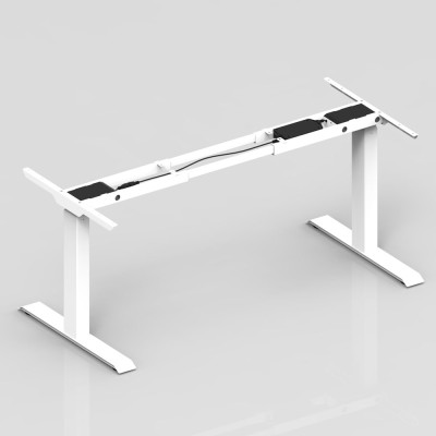 Каркас стола с электроприводом двухмоторный 3-х ступенчатый IR30-IHG-WH, белый