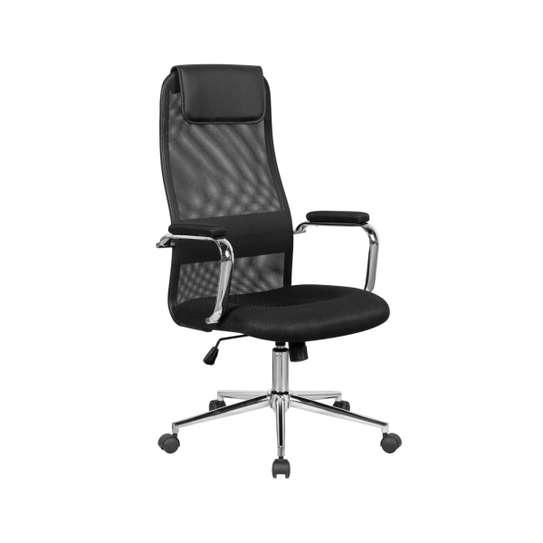 Кресло SitUp ALFA Chrome (сетка Black)