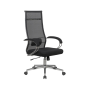 Кресло SitUp MERIDA Chrome (сетка Black/ткань Black)
