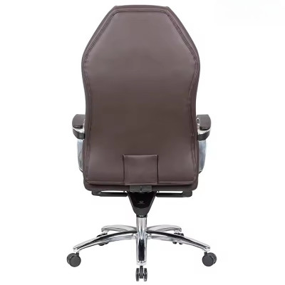 Кресло SitUp APOLLO Chrome (экокожа Dark Brown/Dark Brown)