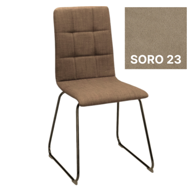Стул SOFI CFS BLACK SORO‐23,  бежевая