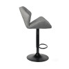 Стул барный Kingstyle Berlin GB Black (велюр) темно-серый