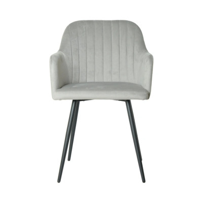 Стул для столовой Эмеральд классик светло-серый