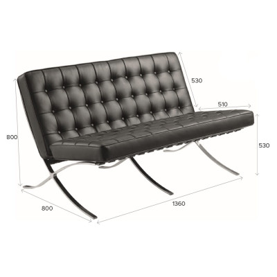 Диван офисный Everprof Barcelona 2