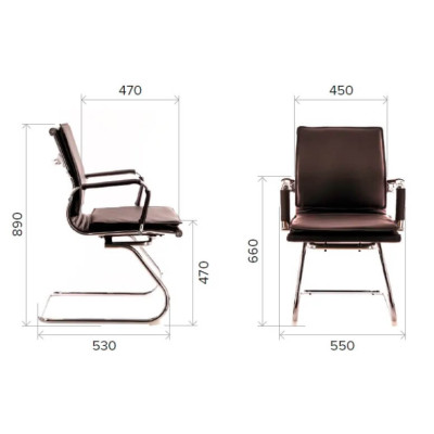 Стул Everprof Nerey CF черный