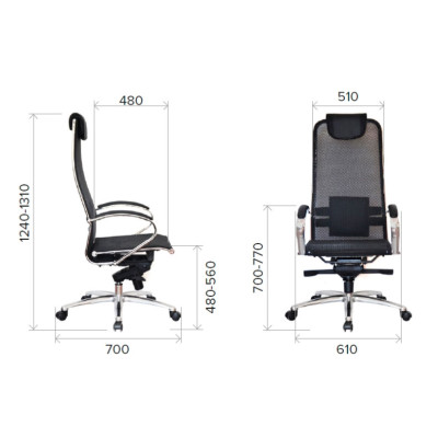 Кресло Everprof Deco black