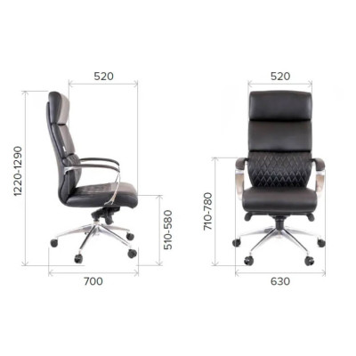 Кресло Everprof President PU