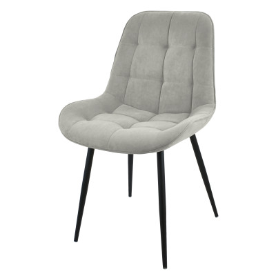 Стул "Флоренция", ЭМАЛЬ ЧЕРНЫЙ МУАР,  Catania Smoke