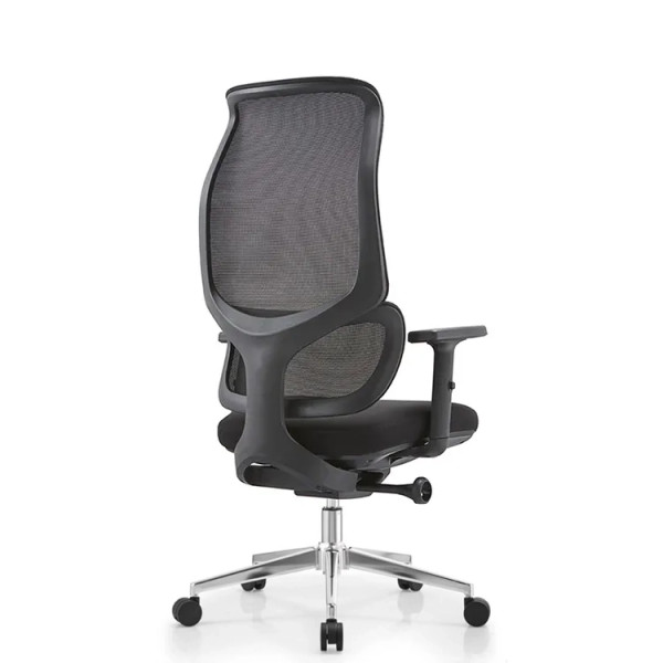 Кресло SitUp SAKURA Black Chrome (сетка Black/ Black)