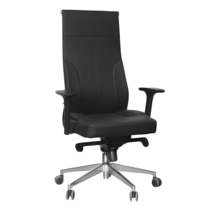 Кресло SitUp PARTNER Chrome (экокожа Black/Black)