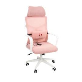 Вибромассажное кресло Calviano Milan Air pink