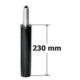Газлифт 140 мм черный